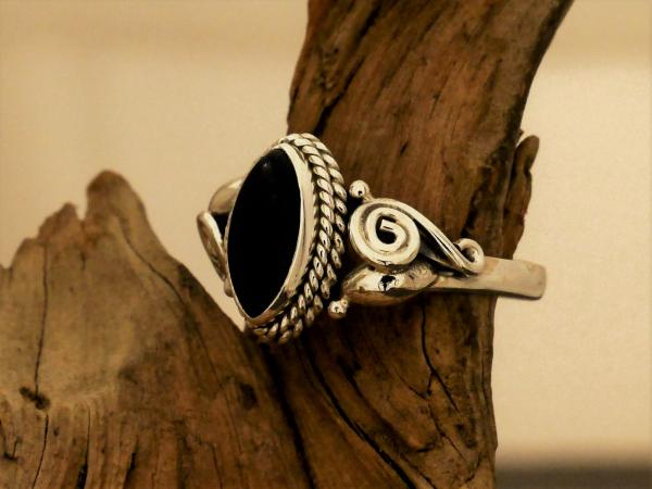 Silverring Onxy